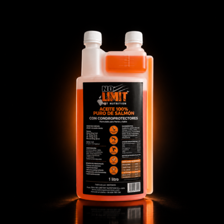 Aceite de salmon 100% puro de 1litro con condroprotectores