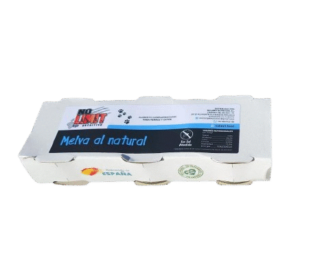 Melva cocida al natural , para perros y gatos, 3 latas  pak,3X80gr