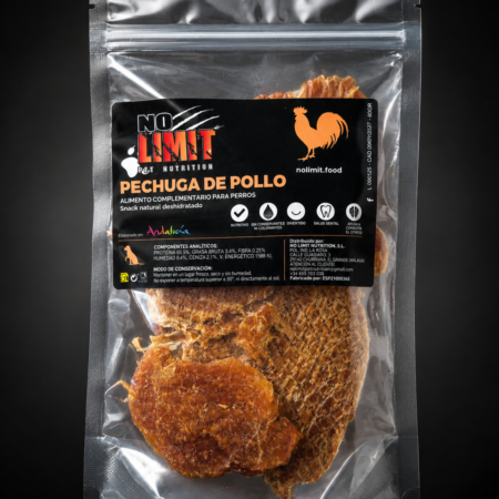 PECHUGA DE POLLO NATURAL DESHIDRATADA PARA PERROS.SNACK NATURAL DESHIDRATADO