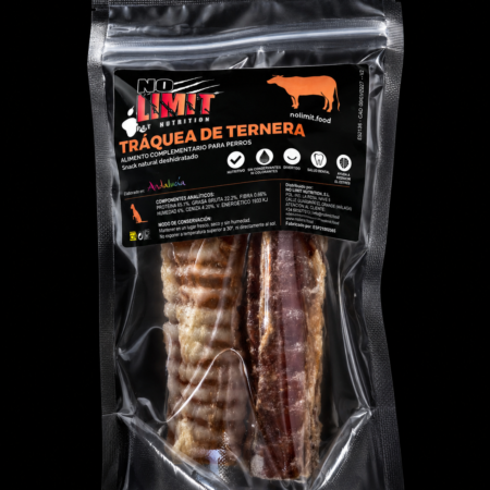 TRÁQUEA DE TERNERA NATURAL DESHIDRATADA PARA PERROS.SNACK NATURAL DESHIDRATADO