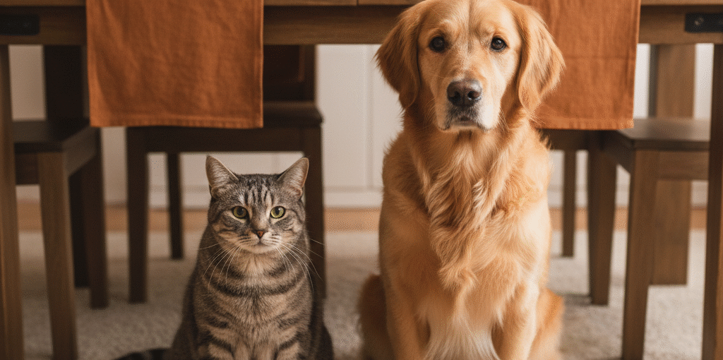 Alimentación navideña para mascotas