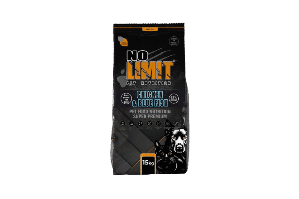NO LIMIT CHICKEN & BLUE FISH- Alimento para perros de Pollo, salmon y atun