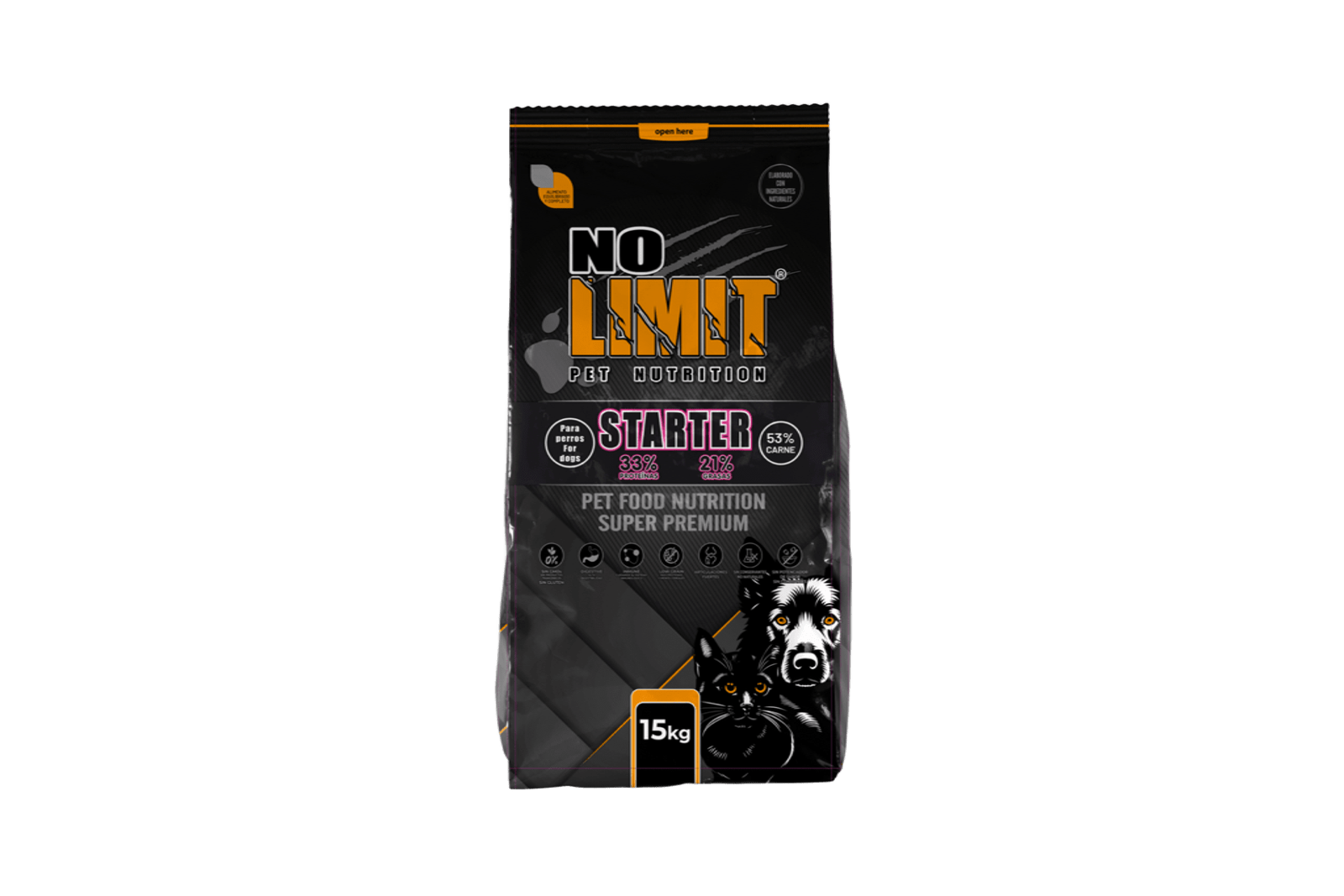 NO LIMIT STARTER (madres gestantes ,lactantes e iniciacion de cachorros)