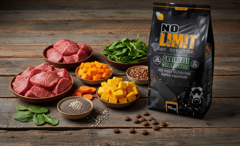 Pienso natural para perros