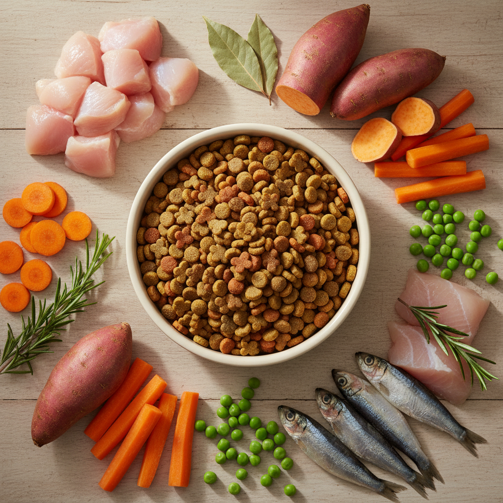Pienso sin cereales para cachorros