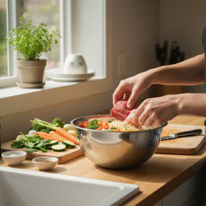 Comida natural para perros