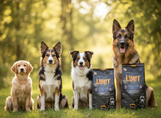 Pienso natural para perros